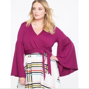 Eloquii wrap top